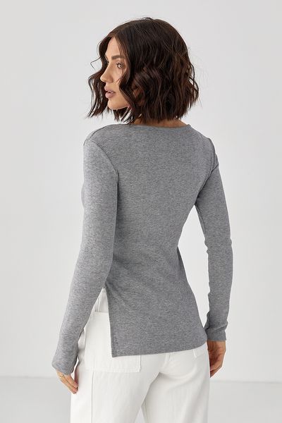 Трикотажна кофтинка на ґудзиках - сірий цвет, ONE SIZE (є розміри) 1064721022 фото