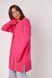 Жіноча в'язана туніка oversize із розрізами з боків - фуксія цвет, ONE SIZE (є розміри) 1060443322 фото 5